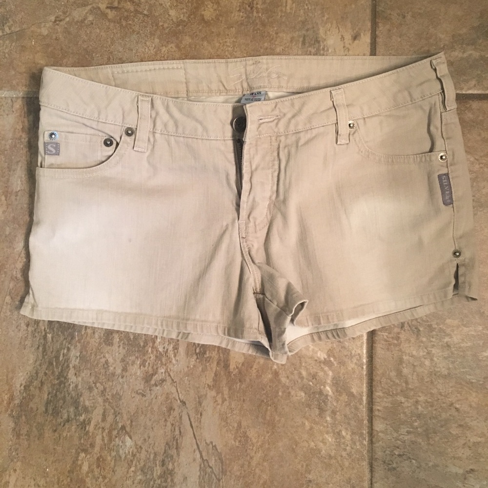 Silver brand shorts